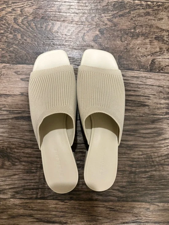 NIB Everlane The Glove ReKnit Mule - Bone - Picture 2 of 7